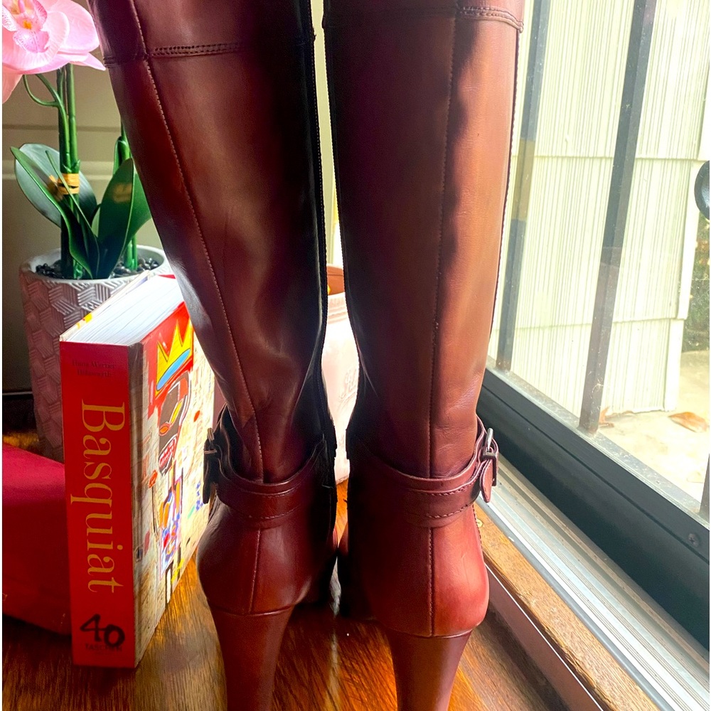 Gianni Bini Jori Oxblood Boots